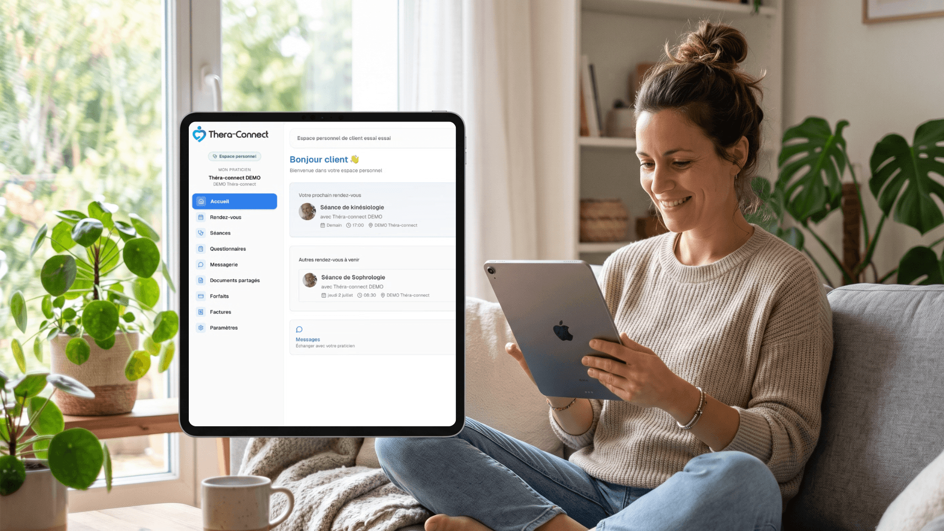 Espace client thera-Connect