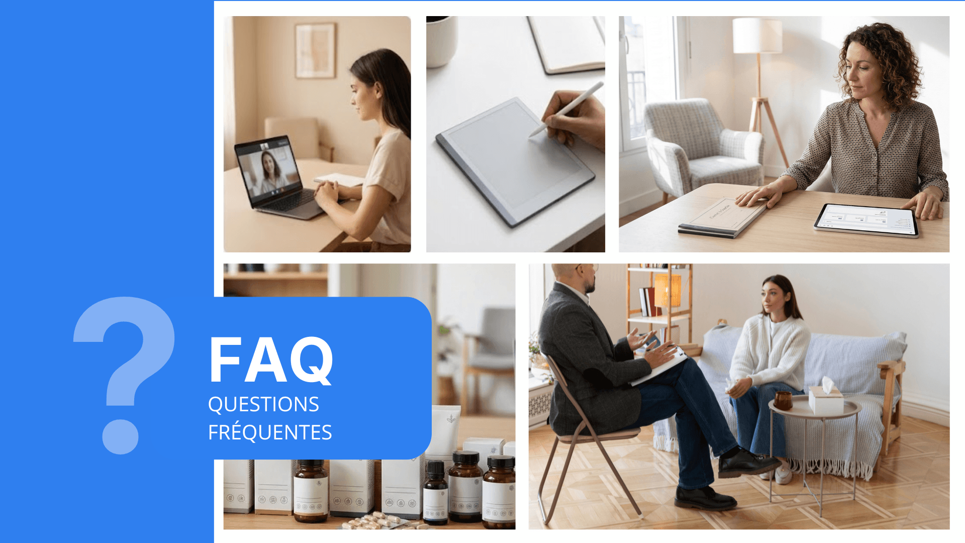 Logiciel de gestion de cabinet pour praticien bien-être - vos questions fréquentes