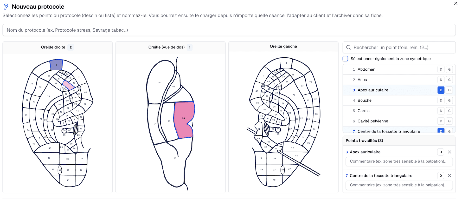 réflexologie auriculaire